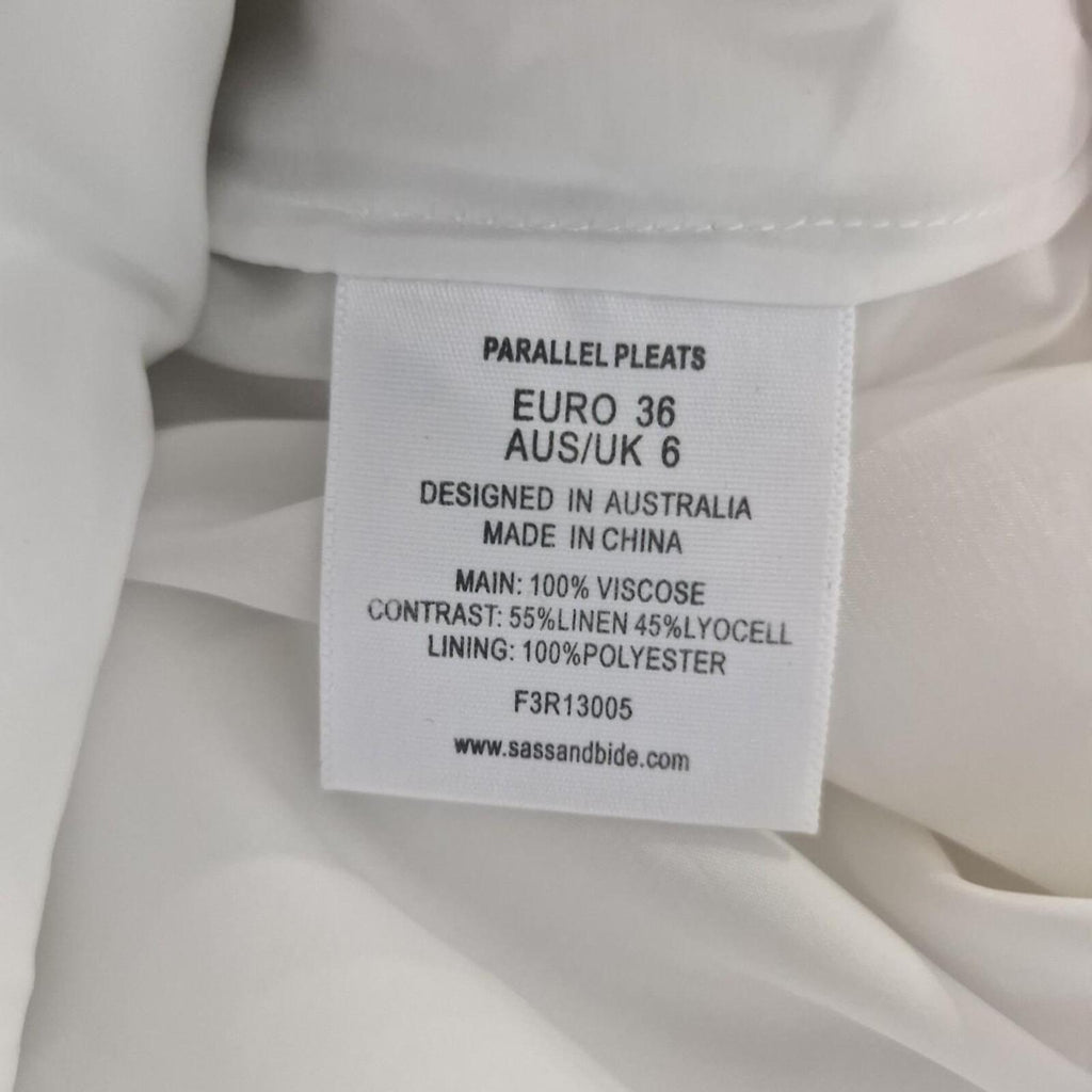 Sass & Bide Chiffon Skirt 36 (6-8)