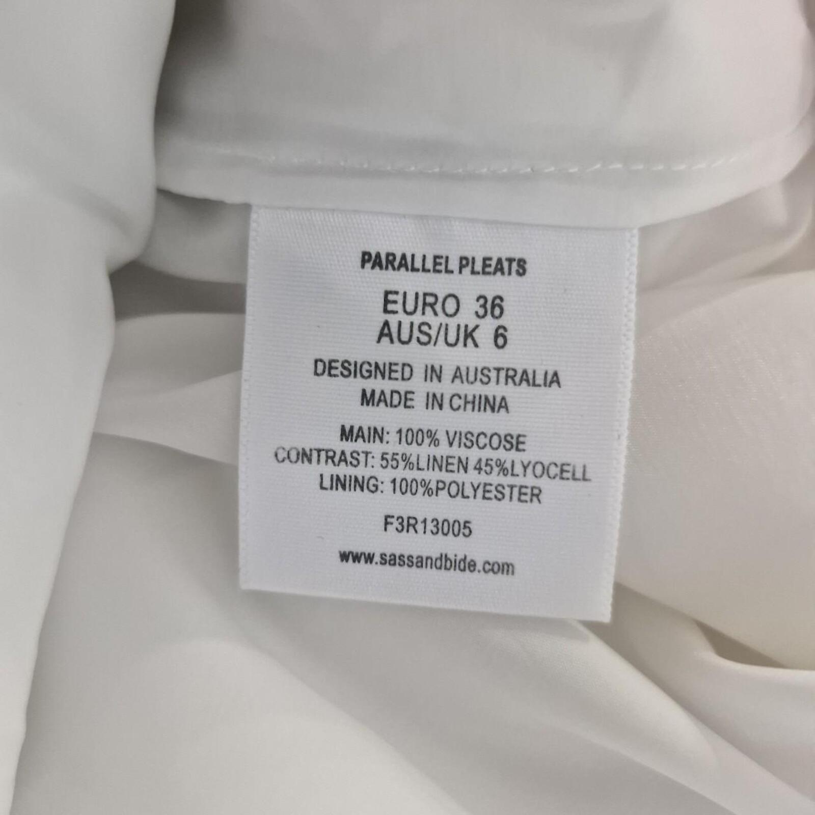 Sass & Bide Chiffon Skirt 36 (6-8)