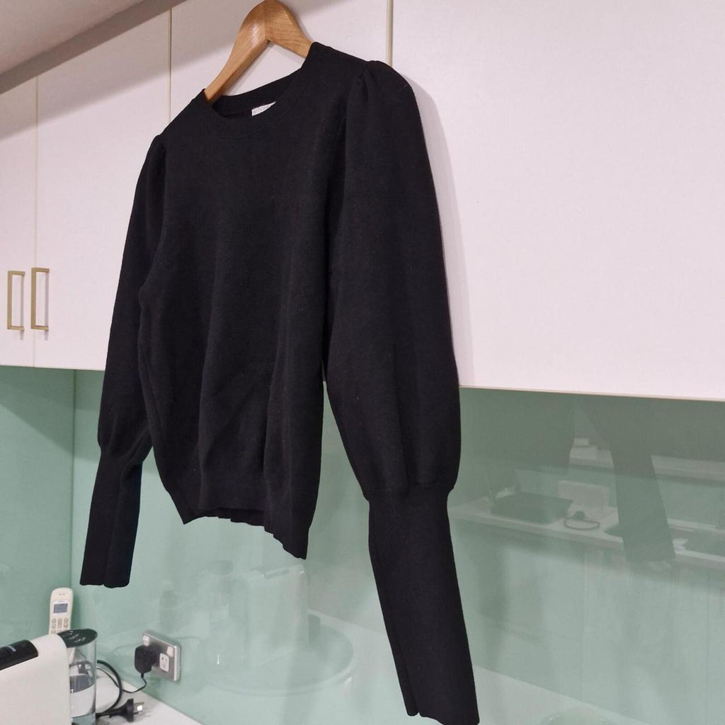 Witchery Round Neck Black Jumper XS