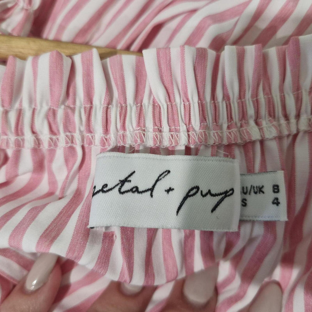 Petal & Pup Striped Mini Dress 8