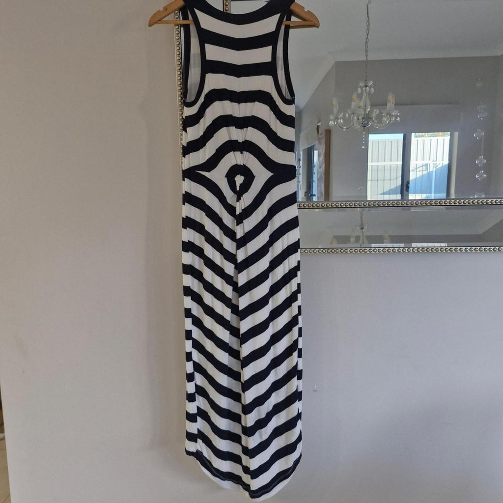 Country Road Stripe Jersey Maxi Dress XS