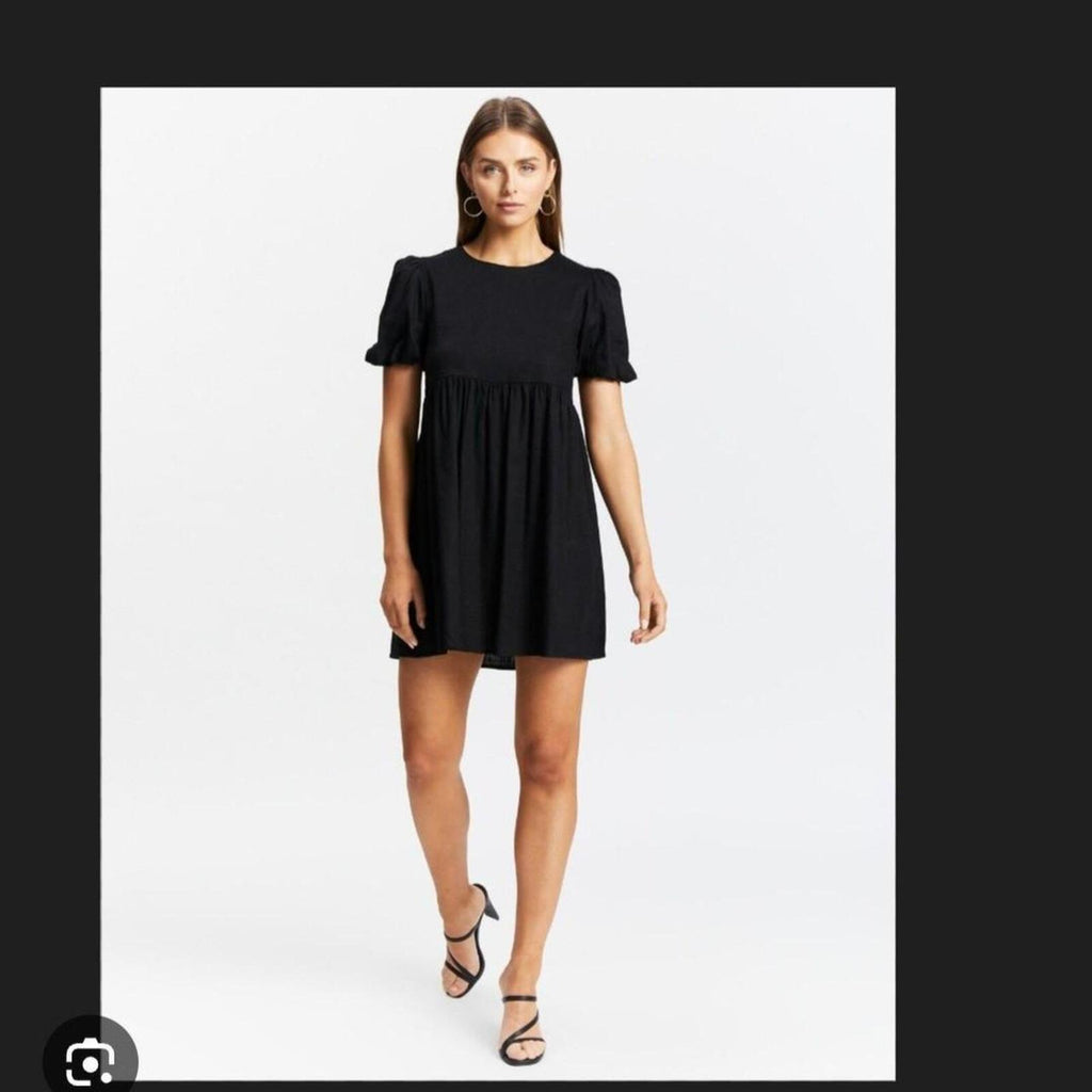 A&H Jolene Linen Mini Dress