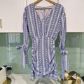 Blue Sabo Skirt mini dress