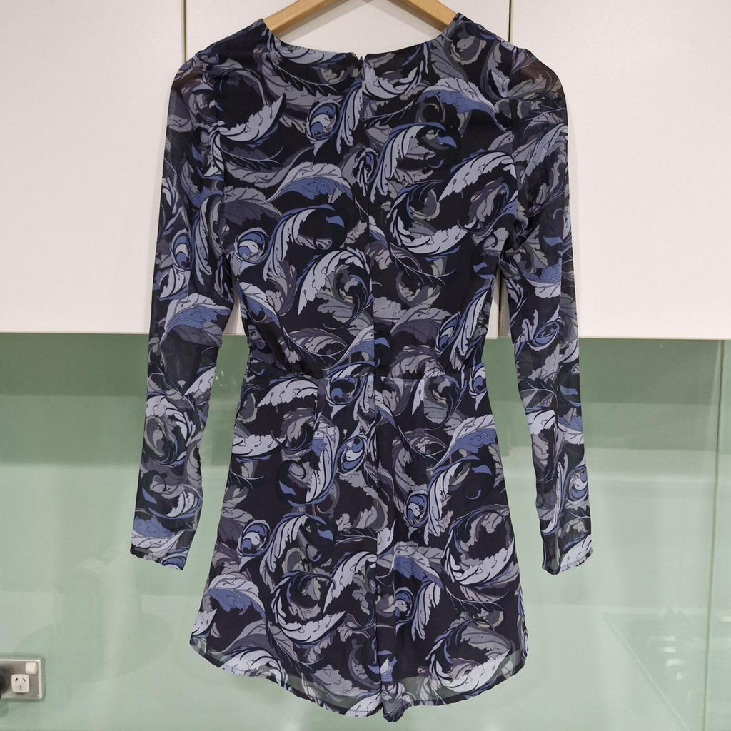 Kookai Jardin Tie Front Playsuit