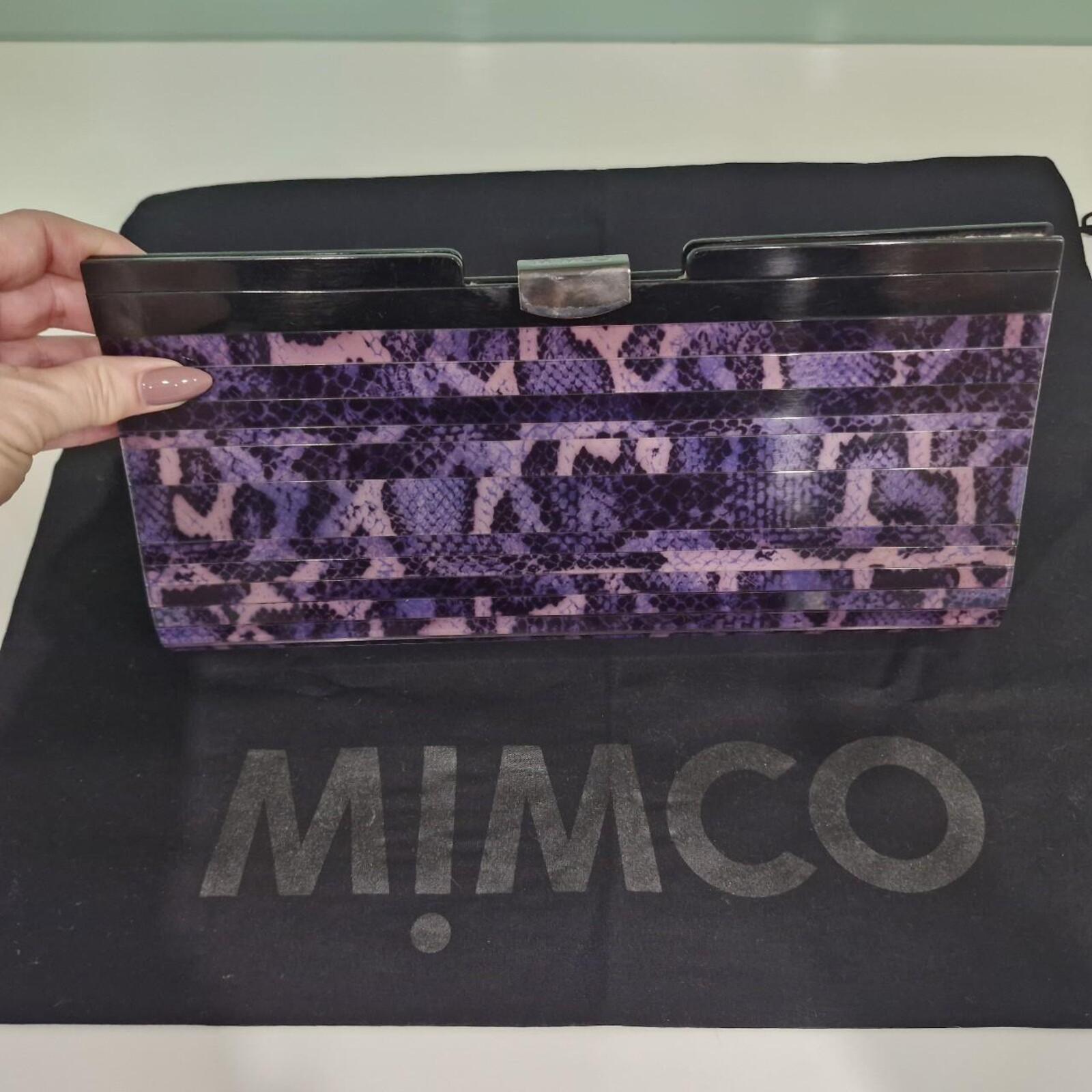 Purple Mimco clutch bag #partybag