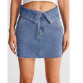 SNDYS Eve Mini Denim Skirt