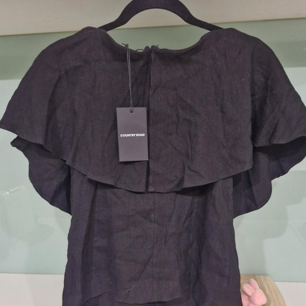 BNWT Country Road Linen Draped Off Shoulder Top 6