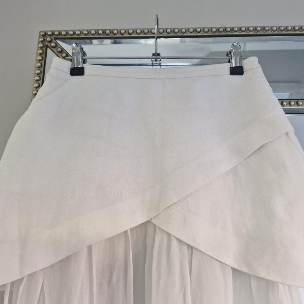 Sass & Bide Chiffon Skirt 36 (6-8)