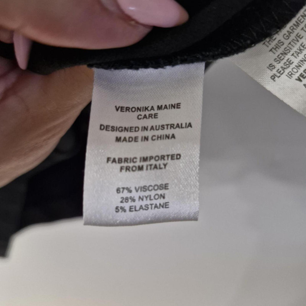 Black Veronika Maine dress 10
