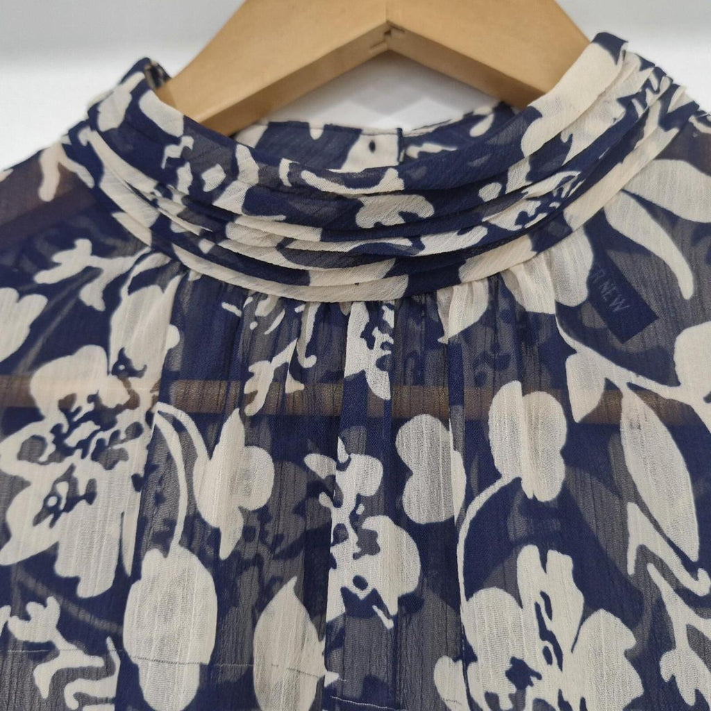 Forever New Rayne Navy floral top
