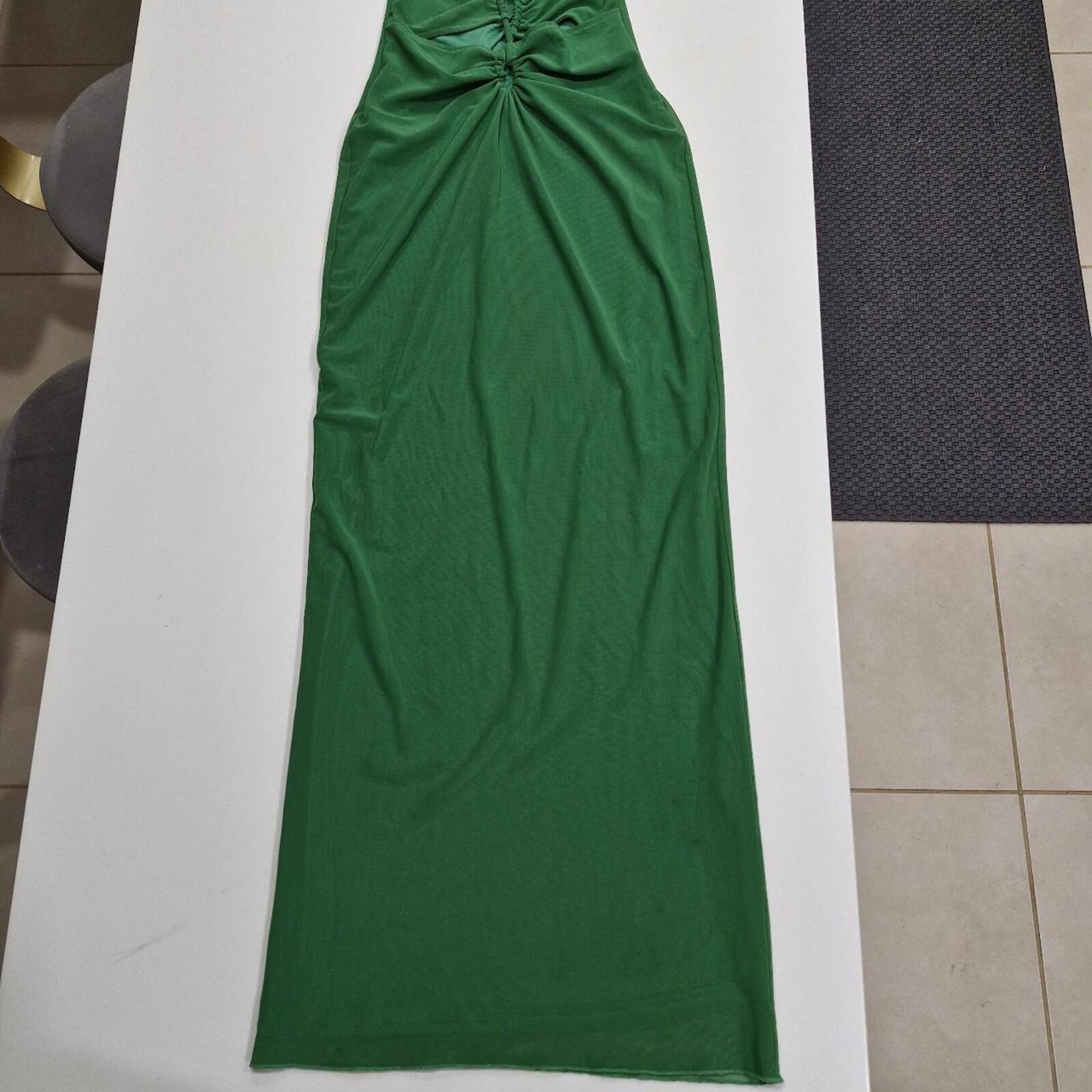JGR & STN green maxi dress