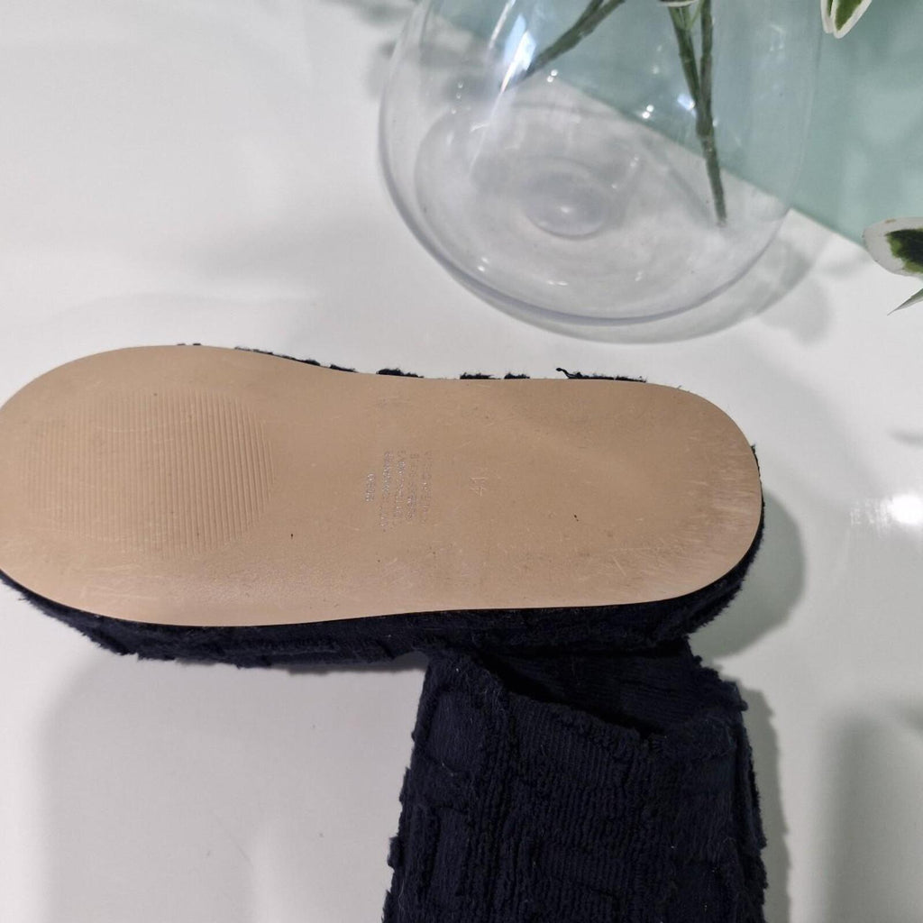 Seed Hertitage Christa Terry Towel Sandal Size 9