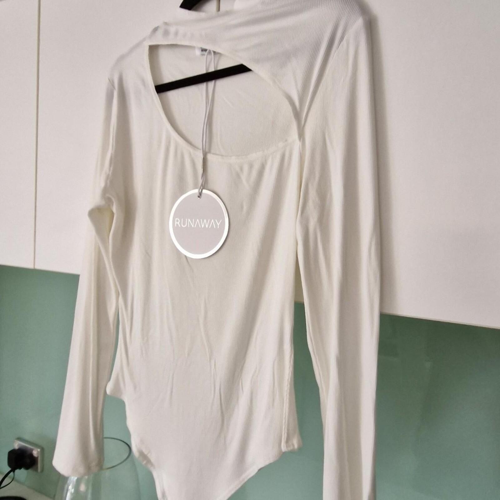 RUNAWAY The Label Ribbed Bodysuit