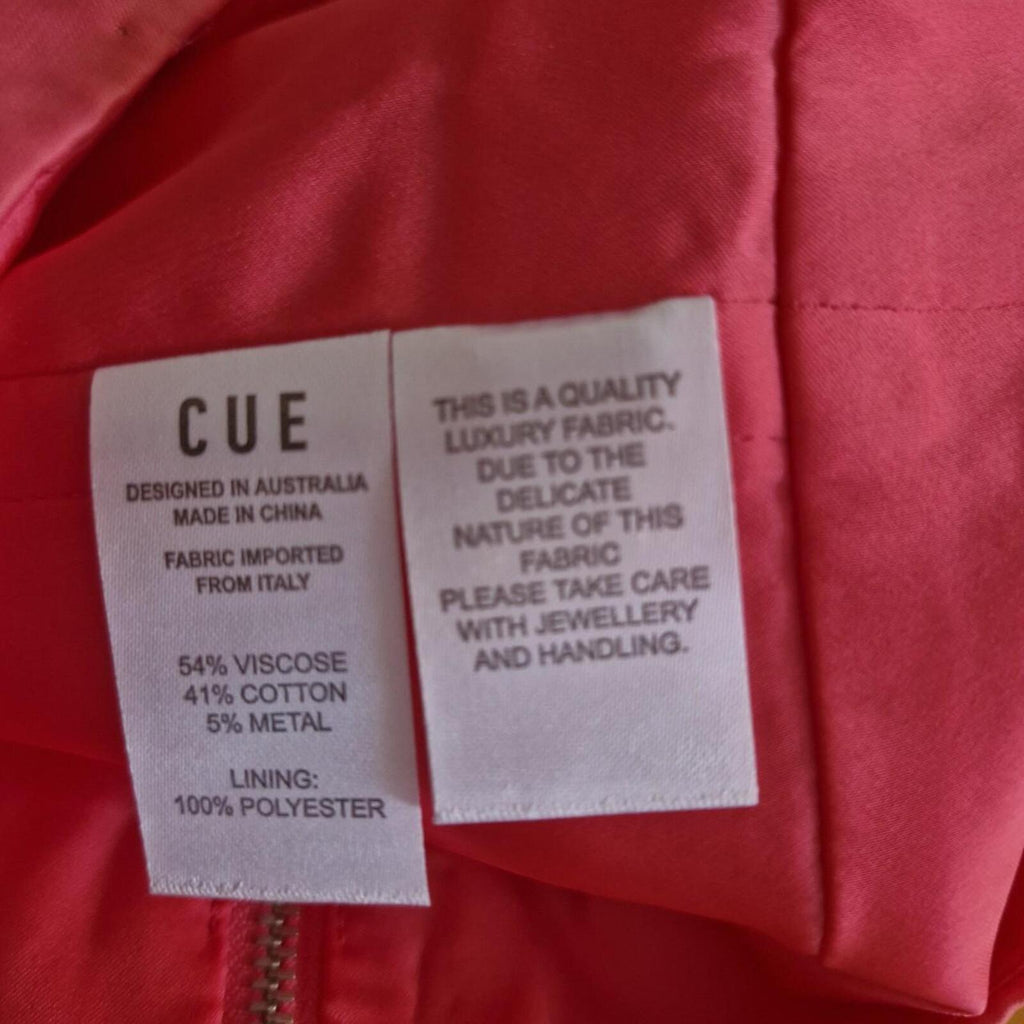 Cue Bright pink corset top