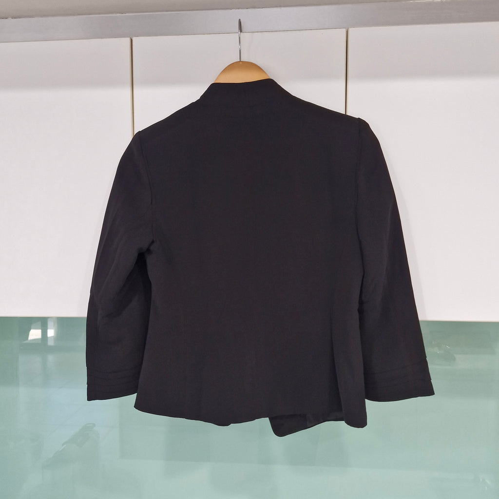 Forcast Crop 3/4 Sleeve Blazer 8