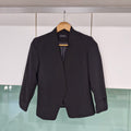 Forcast Crop 3/4 Sleeve Blazer 8