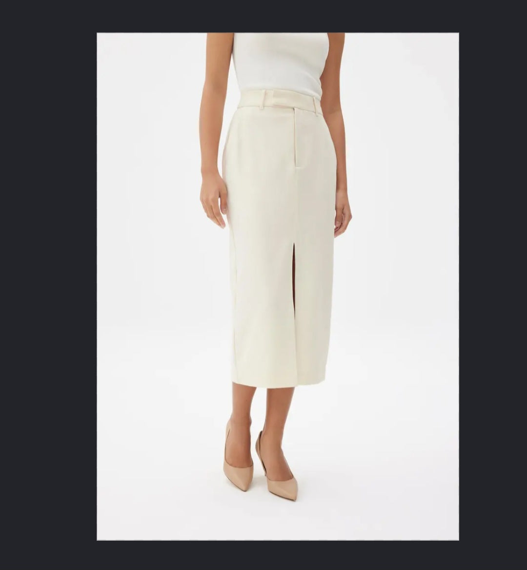Love Bonito Midi Skirt With Split M