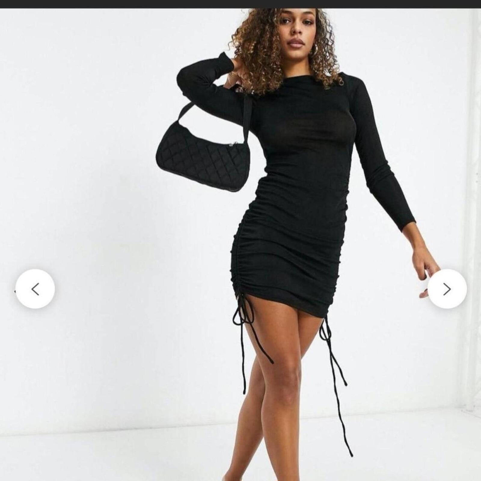 Lioness Sheer Rouched Dress XXS