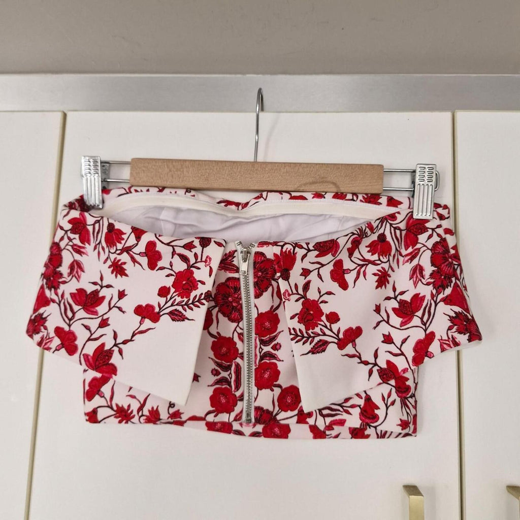 Kookai Wildflower Crop Top (ONLY)