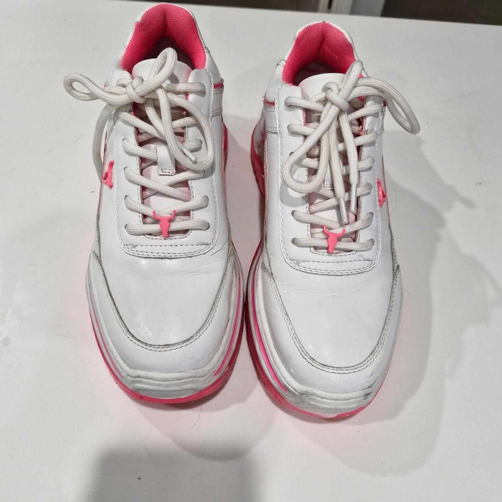 Windsor Smith White Chaos Sneakers 8