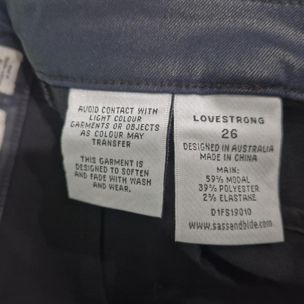 Sass & Bide Wetlook Jeans