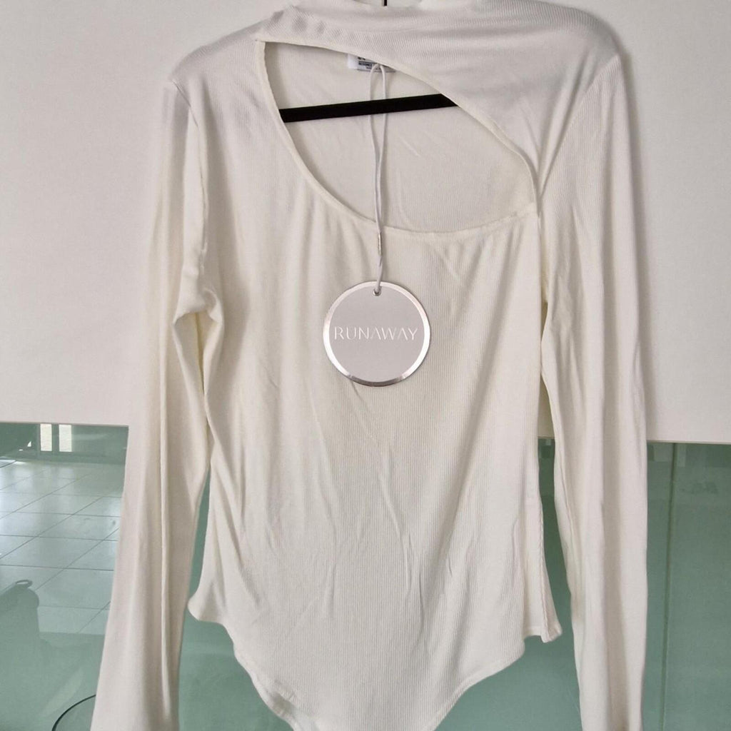 RUNAWAY The Label Ribbed Bodysuit