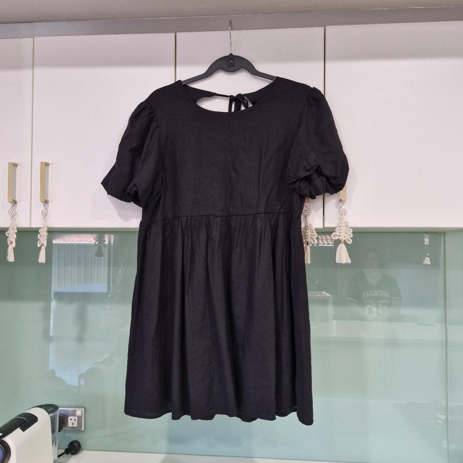 A&H Jolene Linen Mini Dress