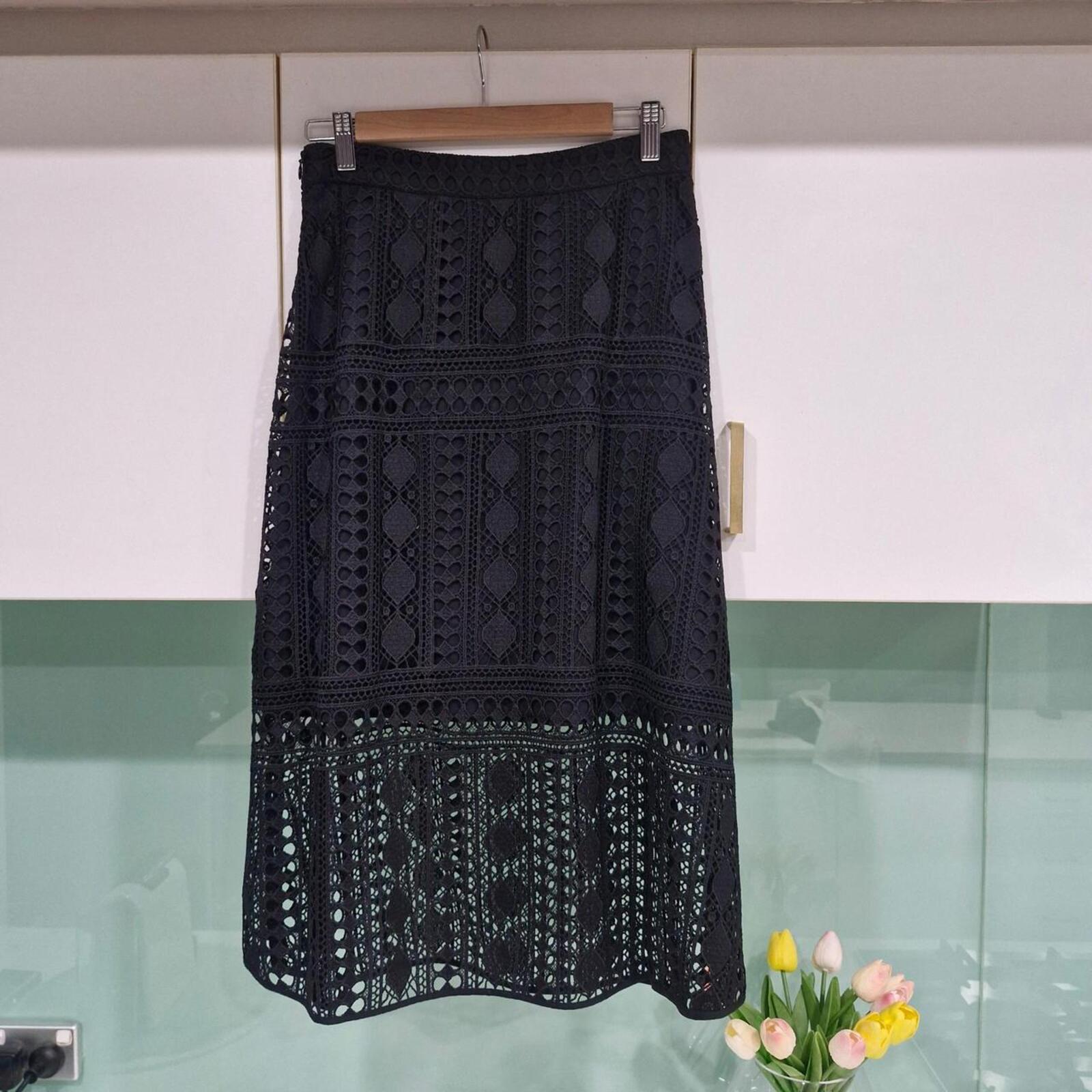 Country Road lace midi skirt