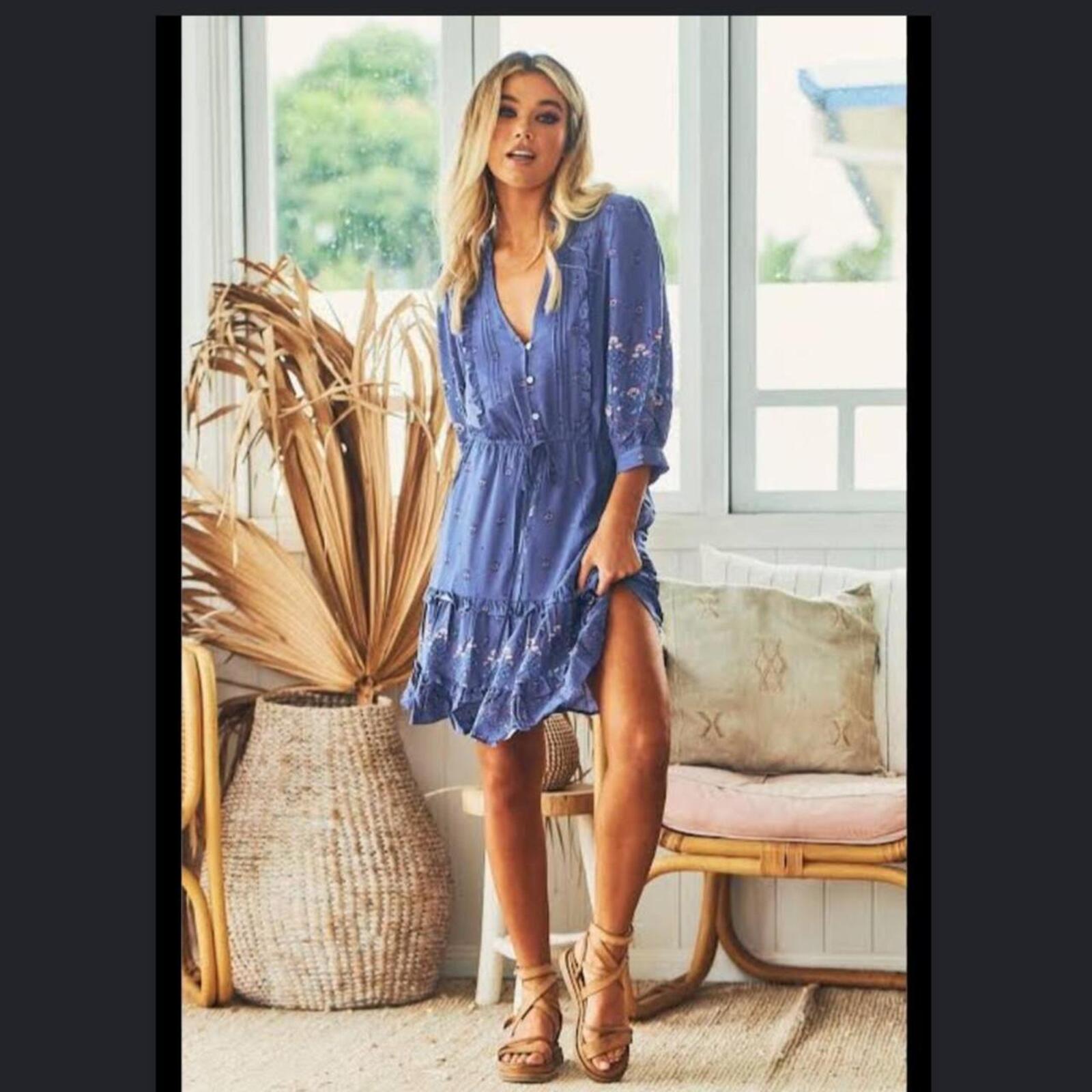 JAASE Blueberry Ora Mini Dress