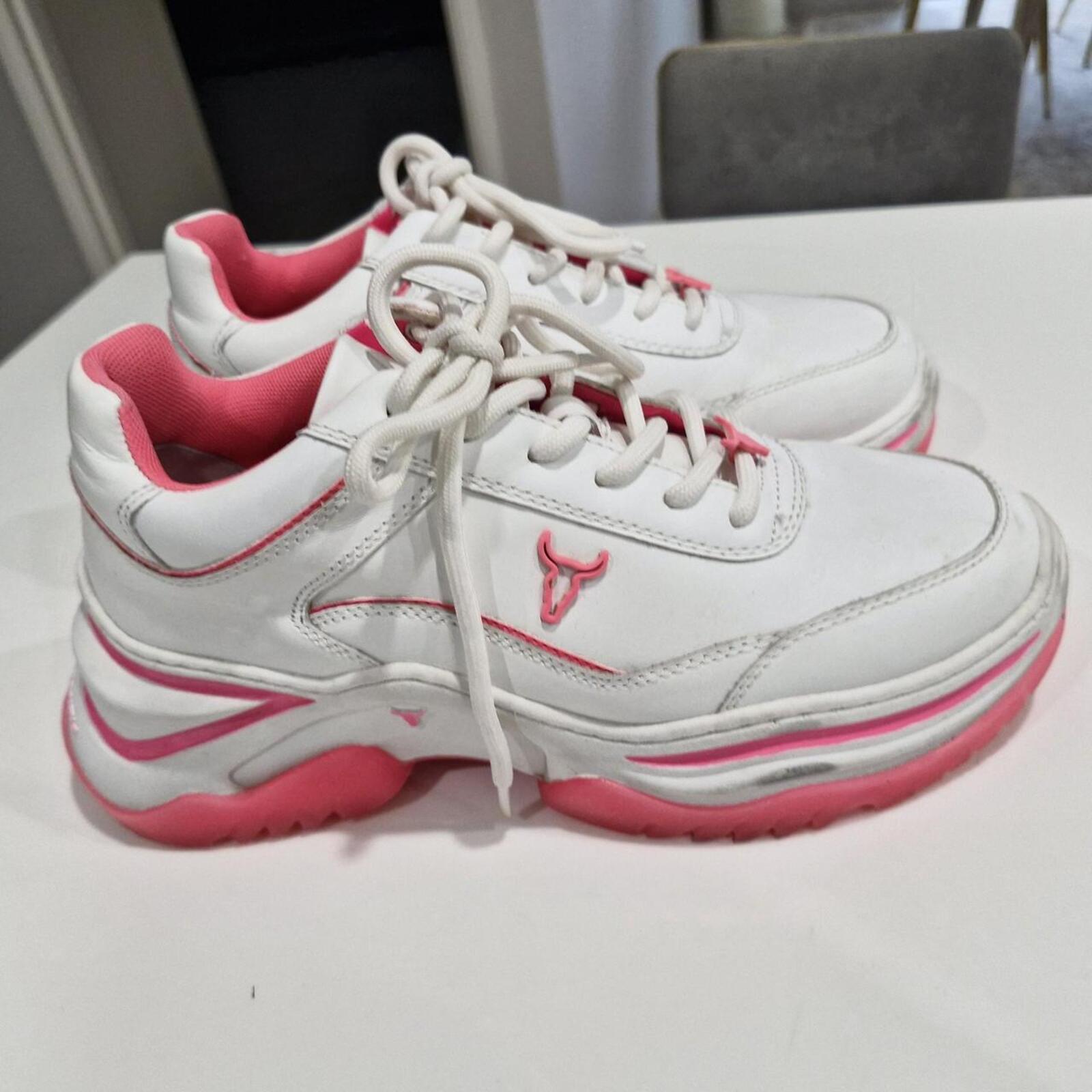 Windsor Smith White Chaos Sneakers 8