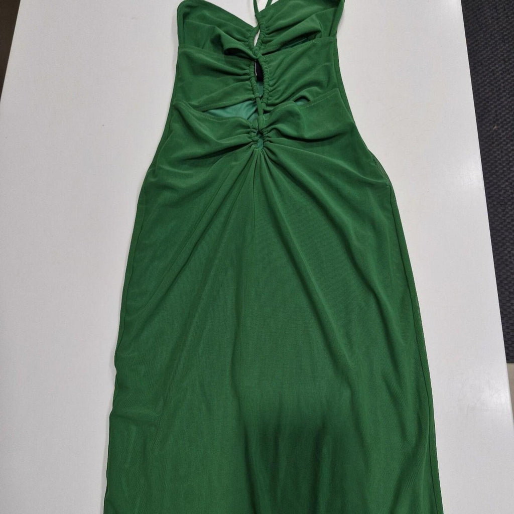 JGR & STN green maxi dress