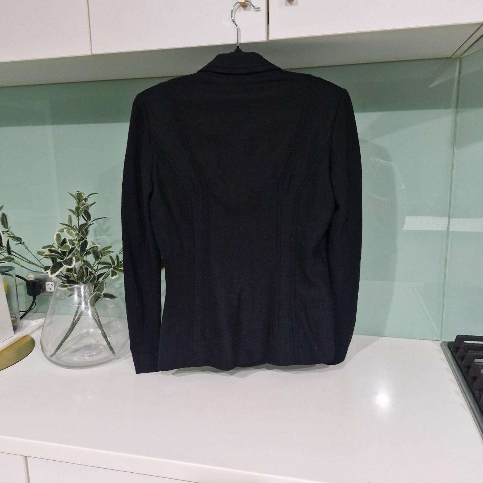 Diane Von Furstenberg Wool Blend Jacket 0 (6-8)