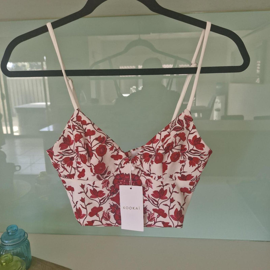 Kookai Wildflower Bralette Top