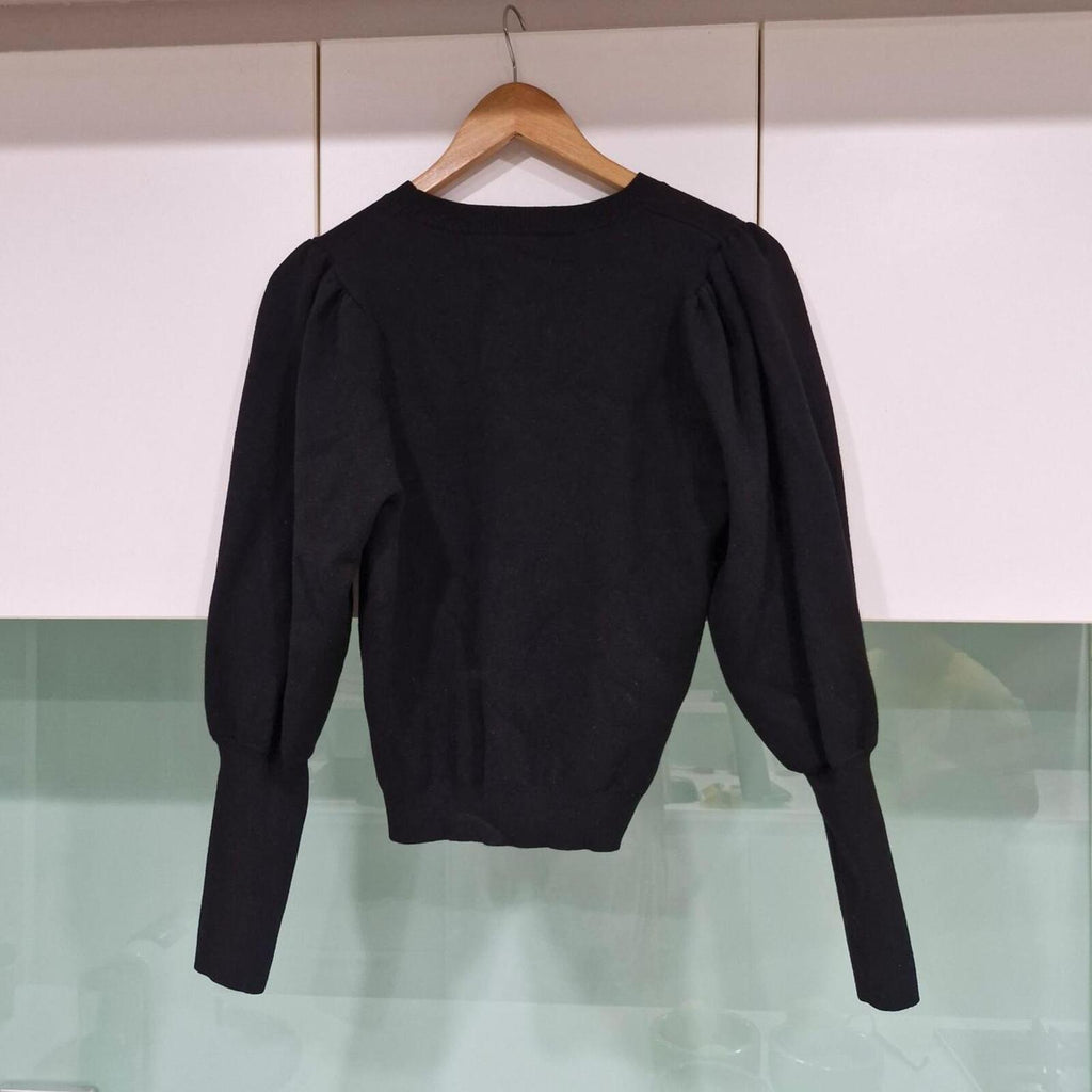 Witchery Round Neck Black Jumper XS