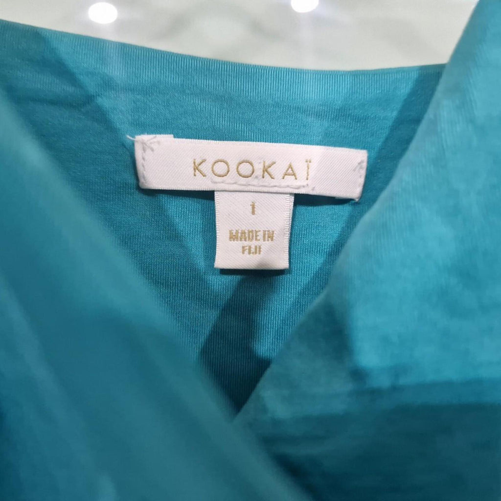 Kookai Aqua Crop Top 1