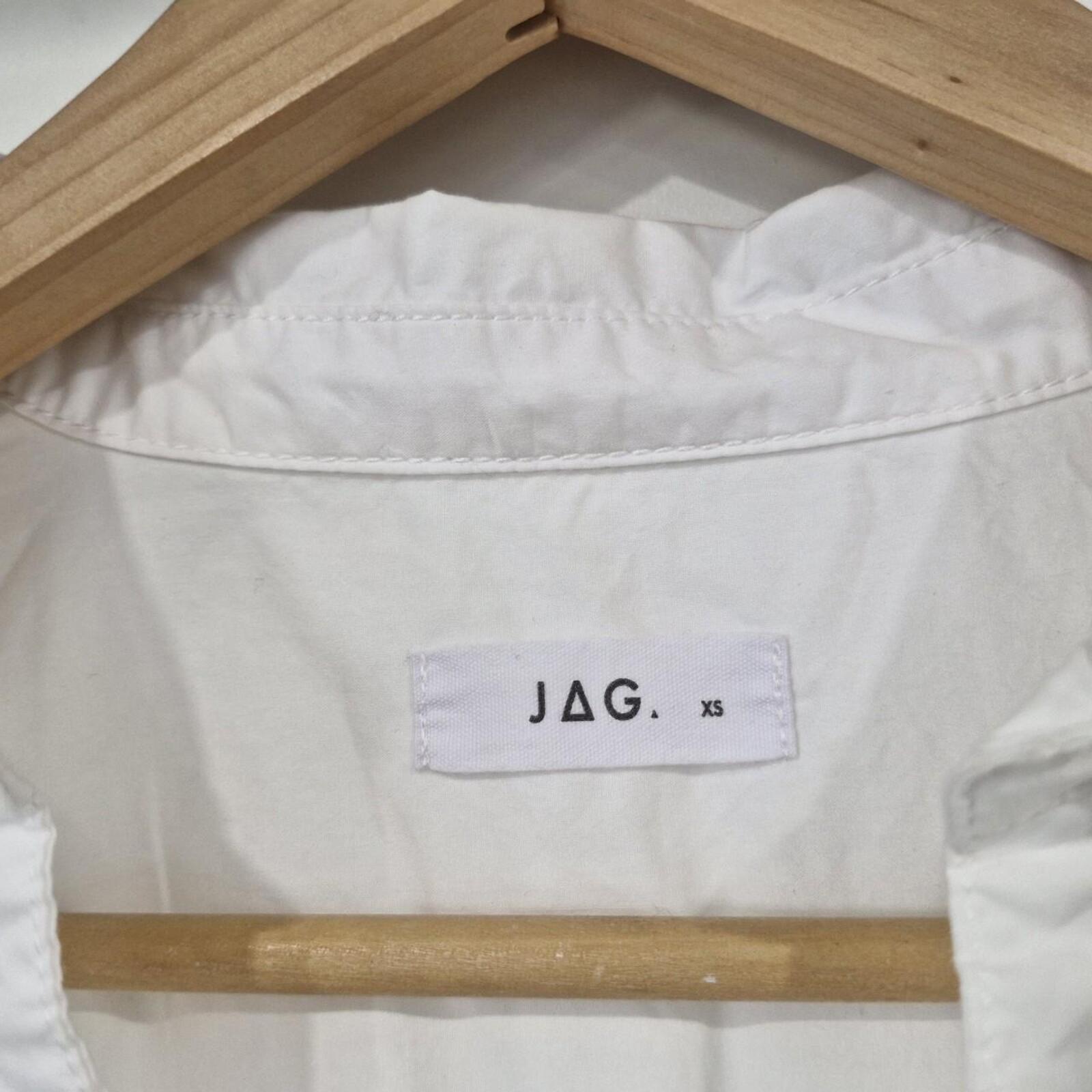 JAG white shirt with tie detail