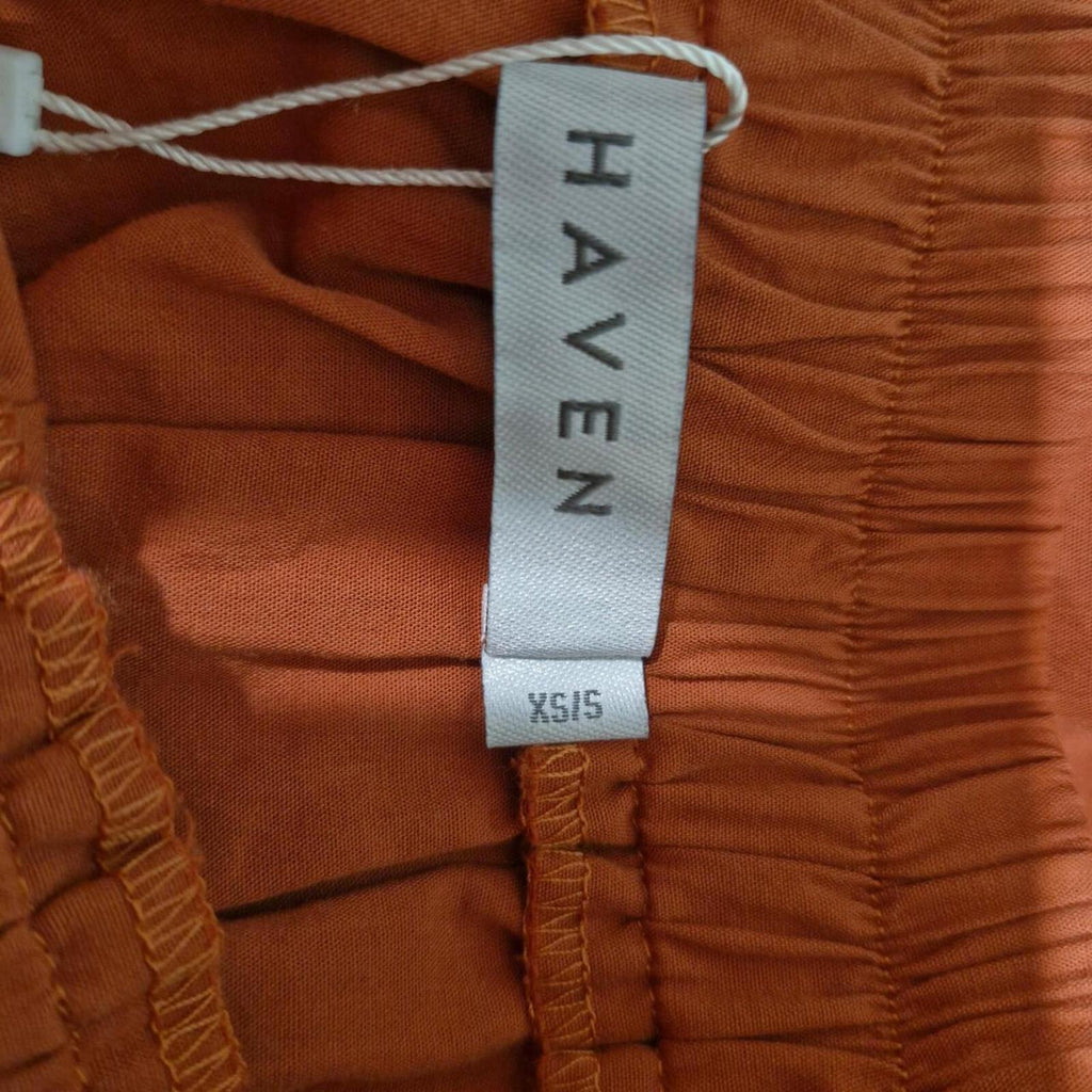 HAVEN Cotton Tired Maxi Skirt S