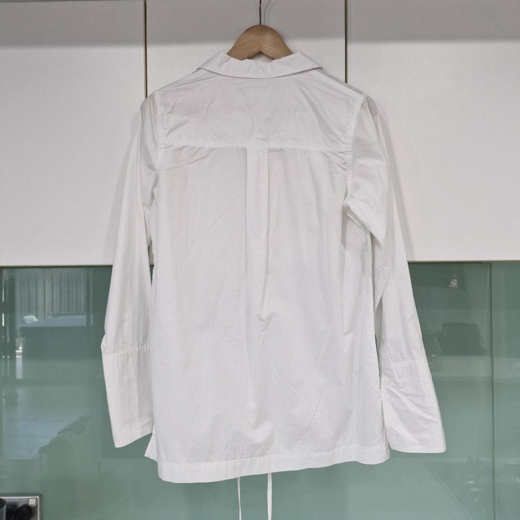 JAG white shirt with tie detail