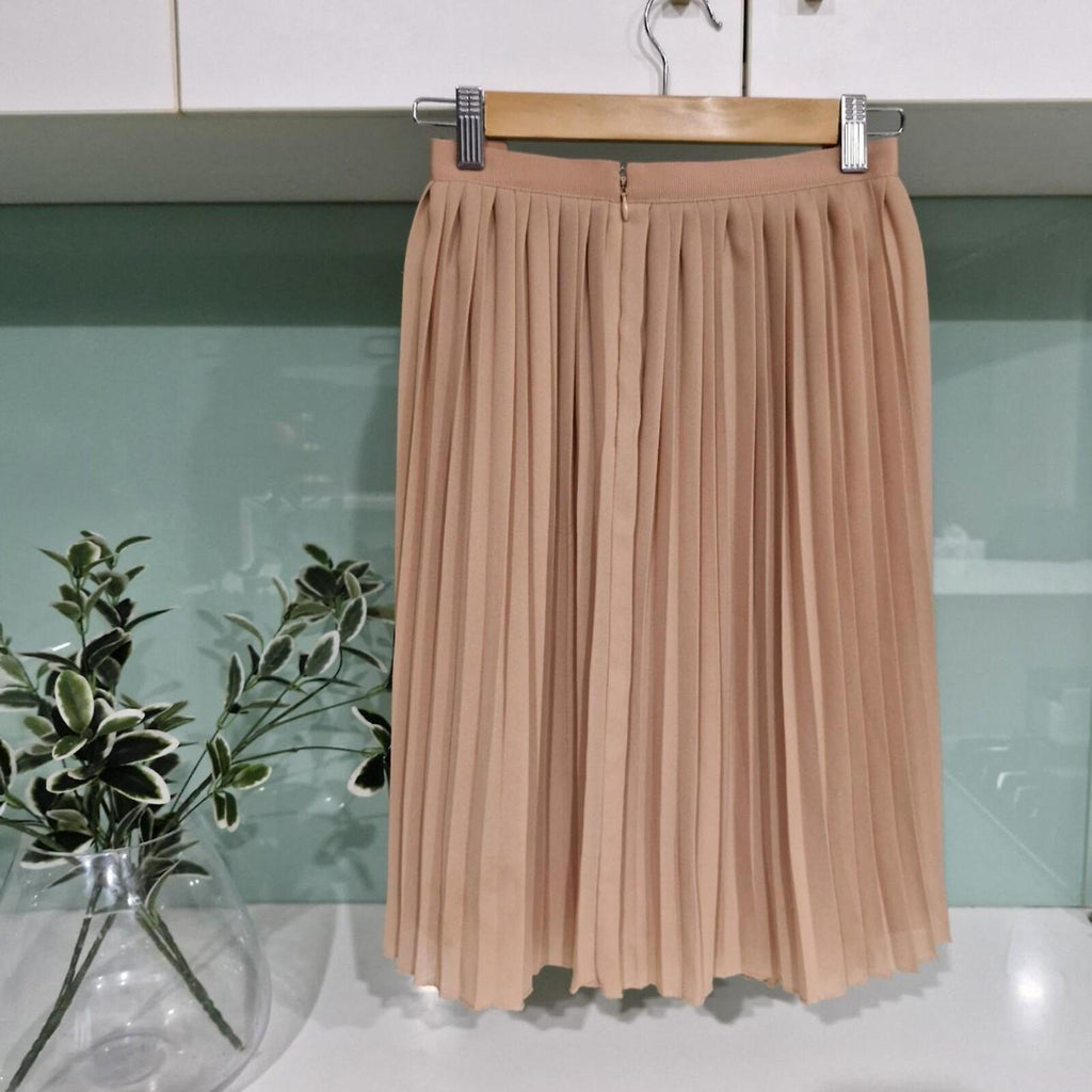 J Crew Pleated Skirt (8) Aus 12