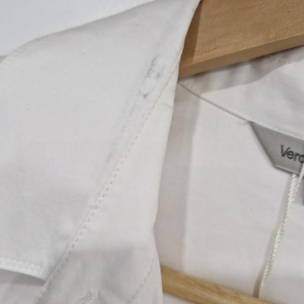 Veronika Maine white shirt dress
