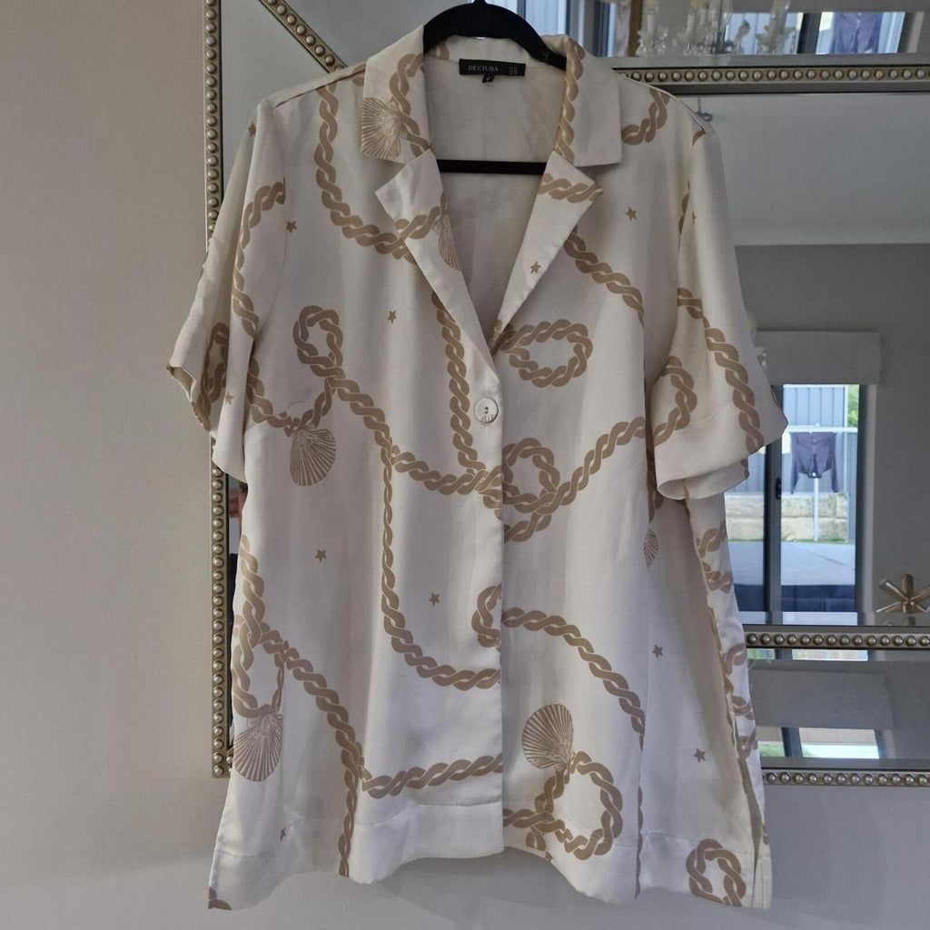 Decjuba Ornella Satin Top (TOP ONLY)