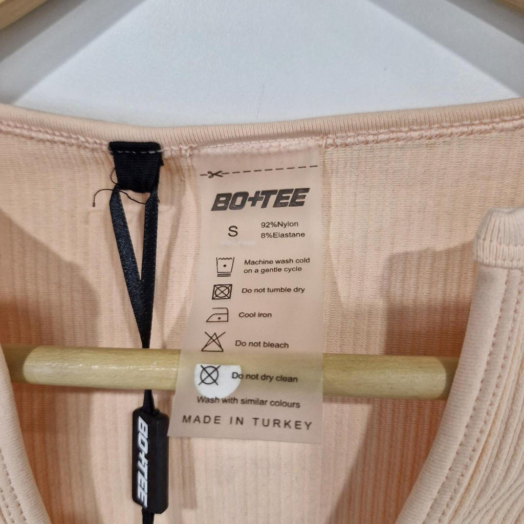 Bo+Tee Peach Unitard