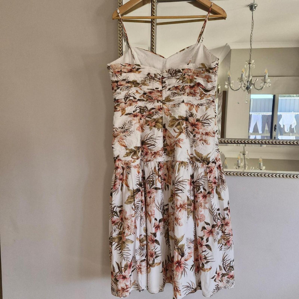 Forever New white floral dress