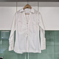 JAG white shirt with tie detail