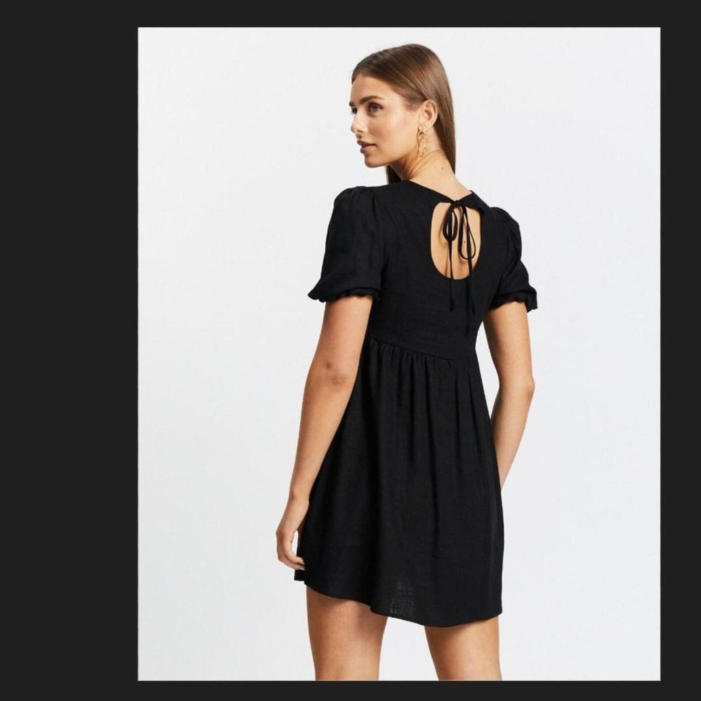 A&H Jolene Linen Mini Dress