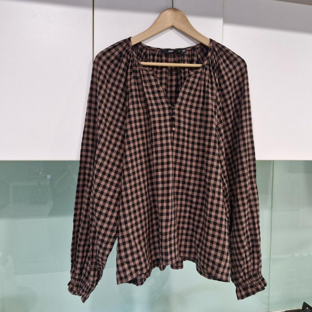 Sportsgirl Check Top