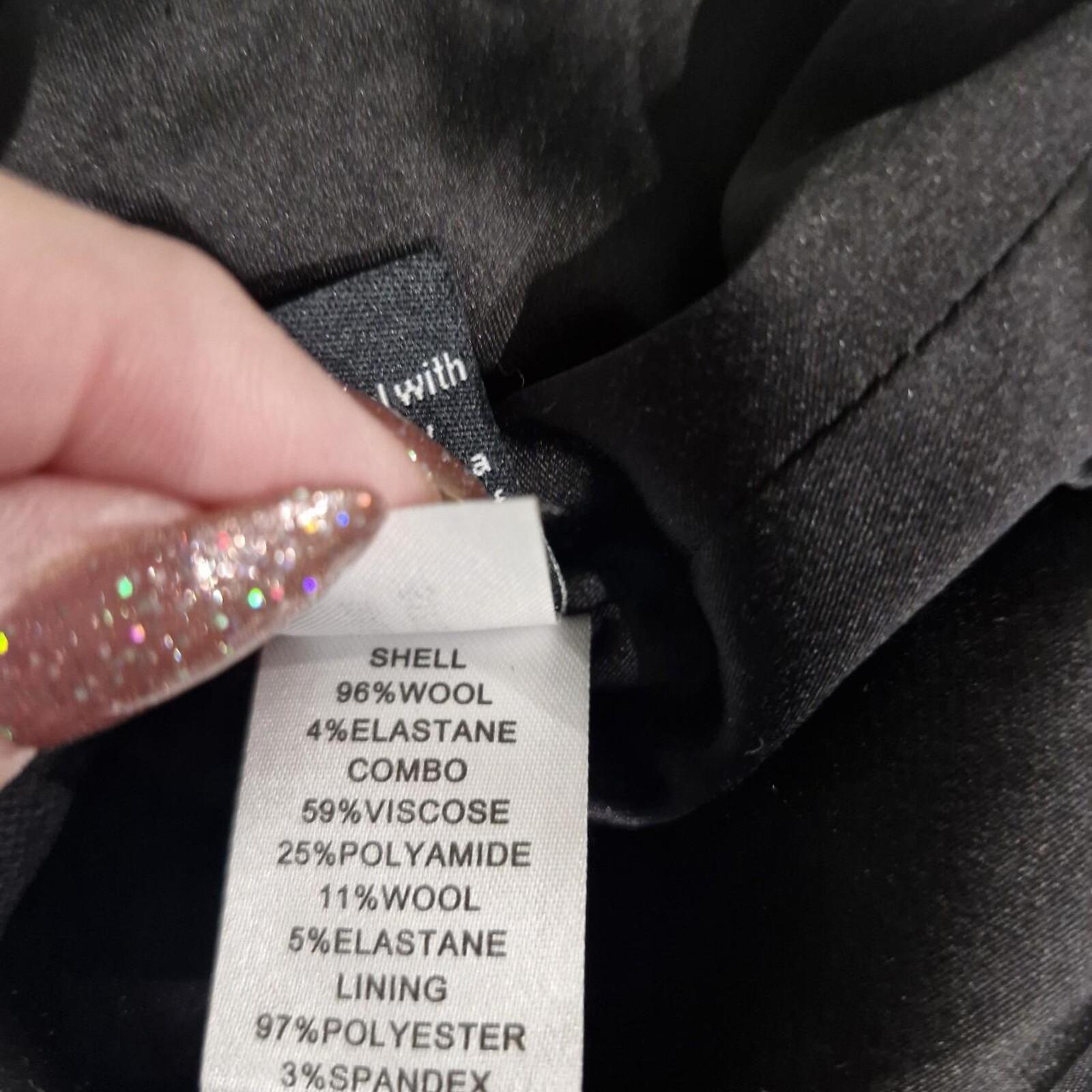 Diane Von Furstenberg Wool Blend Jacket 0 (6-8)