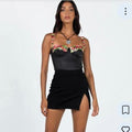 Lioness Lola black mini skirt