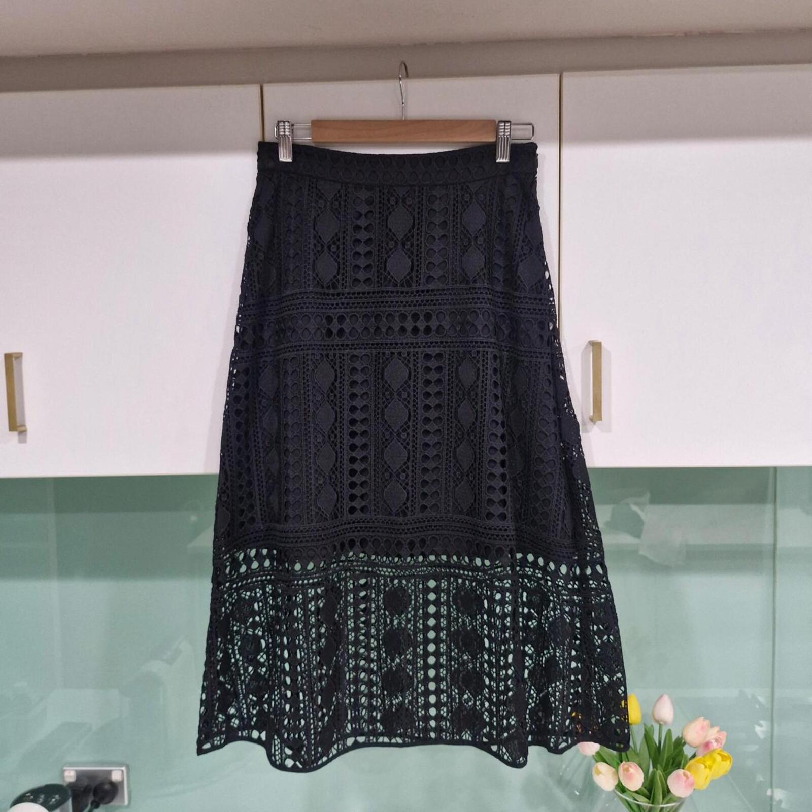 Country Road lace midi skirt
