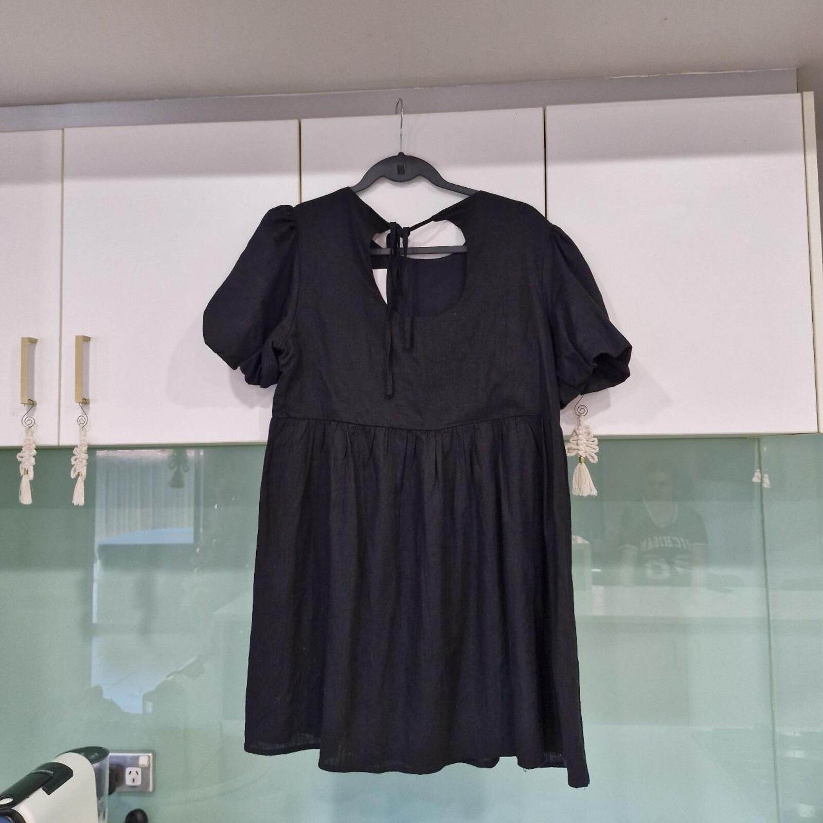 A&H Jolene Linen Mini Dress